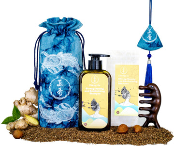 【NO MORE TAXES】Ginger & Rice Ferment Strengthening Shampoo – Prevents Hair Loss, Stimulates Growth, and Restores Thick, Healthy Hair